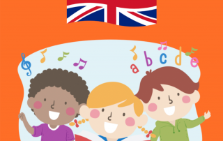 enfants qui apprennent l'anglais en musique